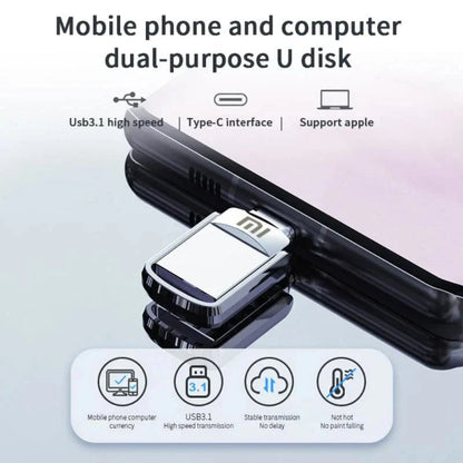 2TB USB Type-C 3.2 High-Speed Pendrive for Mobile Phones, Computers, and Drones deideas