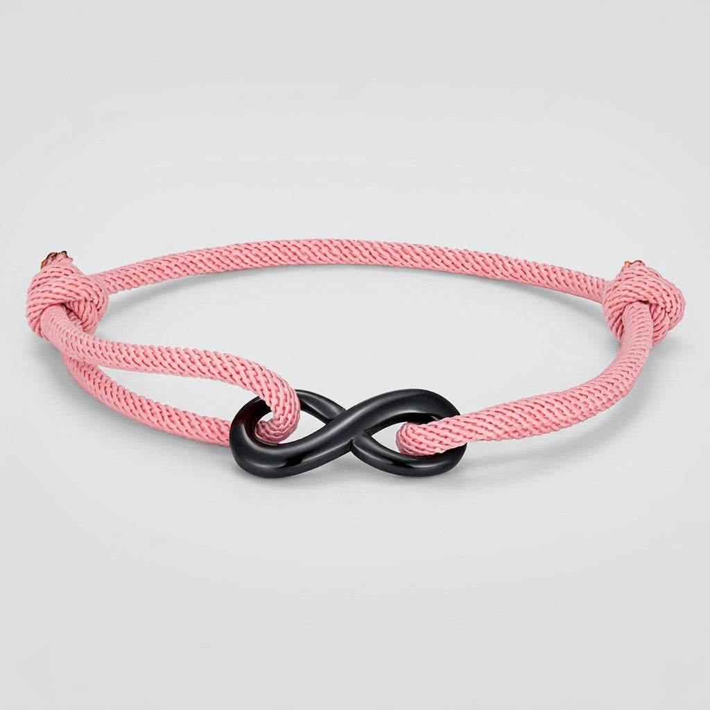 Infinity Rope Bracelet – Adjustable, 12 Color Options