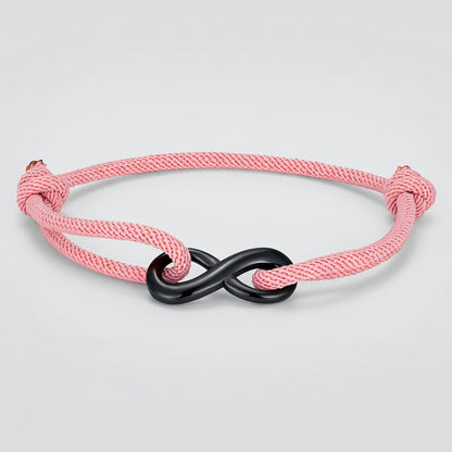 Infinity Rope Bracelet – Adjustable, 12 Color Options
