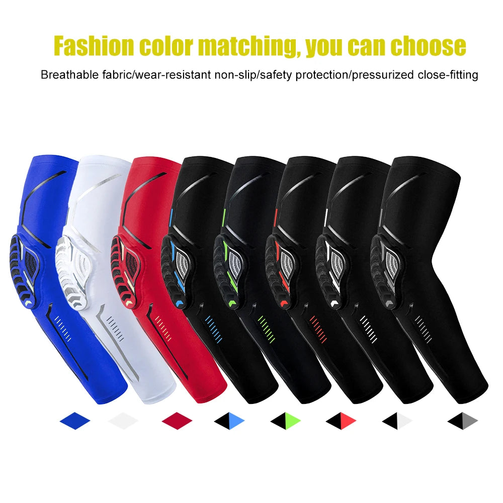 Padded Elbow Sleeves for Riders – One Pair, M–XXL