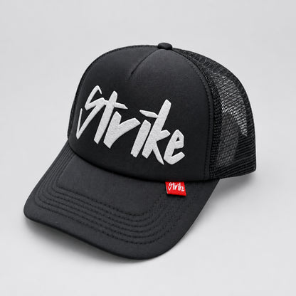 Printed Letter Trucker Cap – Adjustable Unisex Hat, 52–60 cm