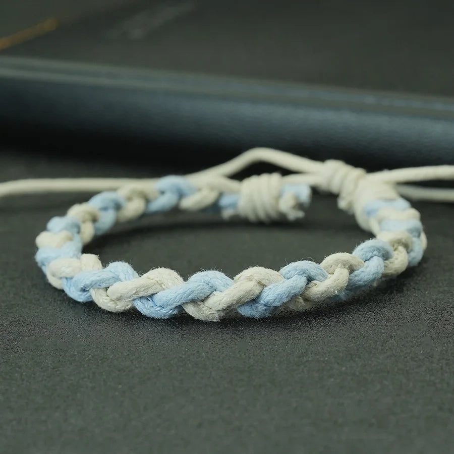 Adjustable Braided Cord Bracelet – Awaken, 4 Colors