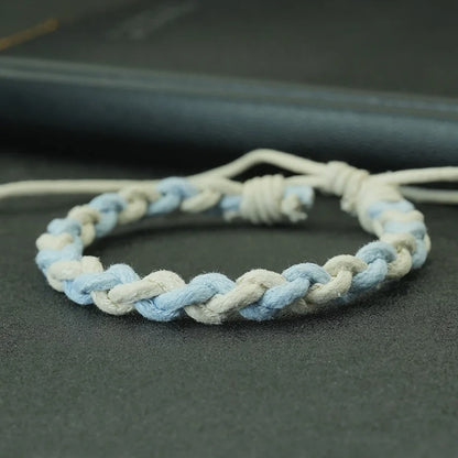 Adjustable Braided Cord Bracelet – Awaken, 4 Colors