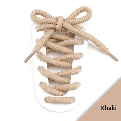 Round Rope Shoelaces – 18 Colors, 100–160 cm, One Pair