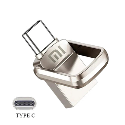 Xiaomi USB Flash Drive 1TB 2TB USB 3.0 High Speed Car Electronic Accessory Adapter Plug Play Video Large Storage Flash Drive deideas