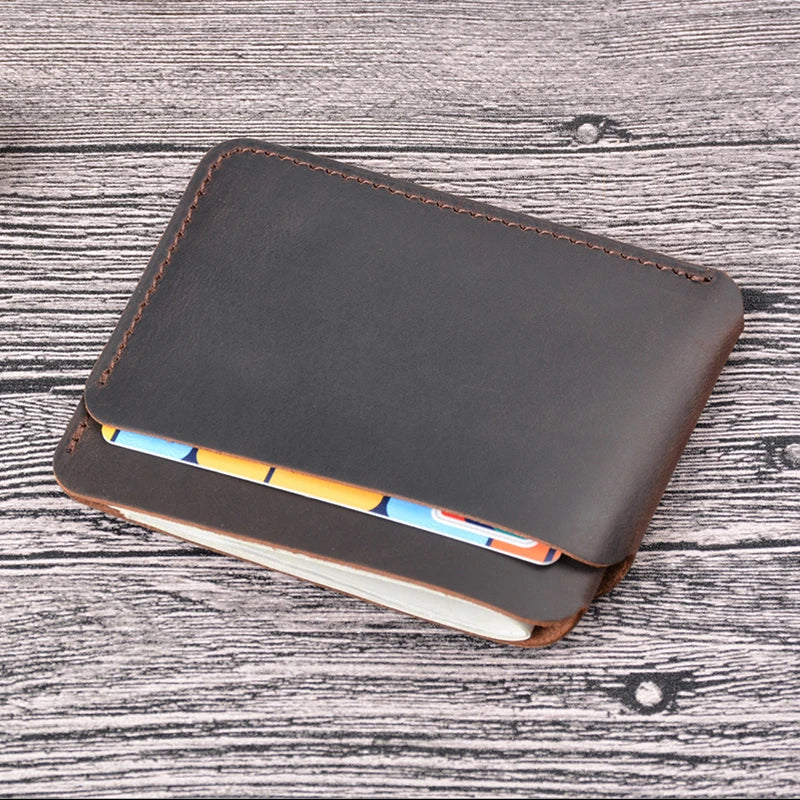 Slim Card Holder – Open Pockets, 5 Colors