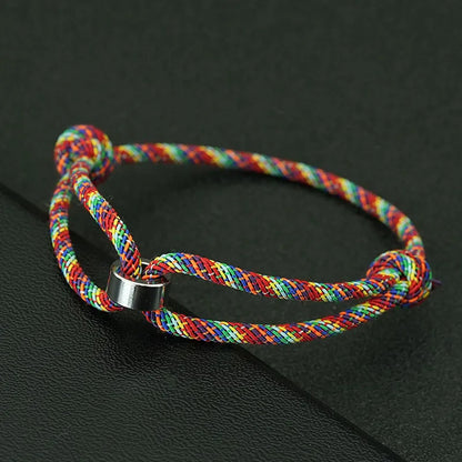 Adjustable Cord Bracelet – 3 mm, 9 Color Options
