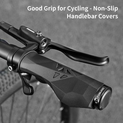 Ergonomic Lock-On Bike Grips – TPE, 13.5 cm, 1 Pair