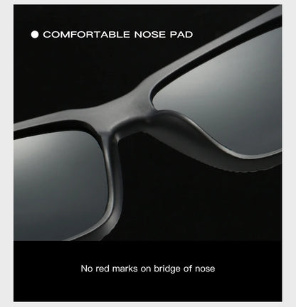 Rectangular Sunglasses – Textured Temples, 6 Combinations