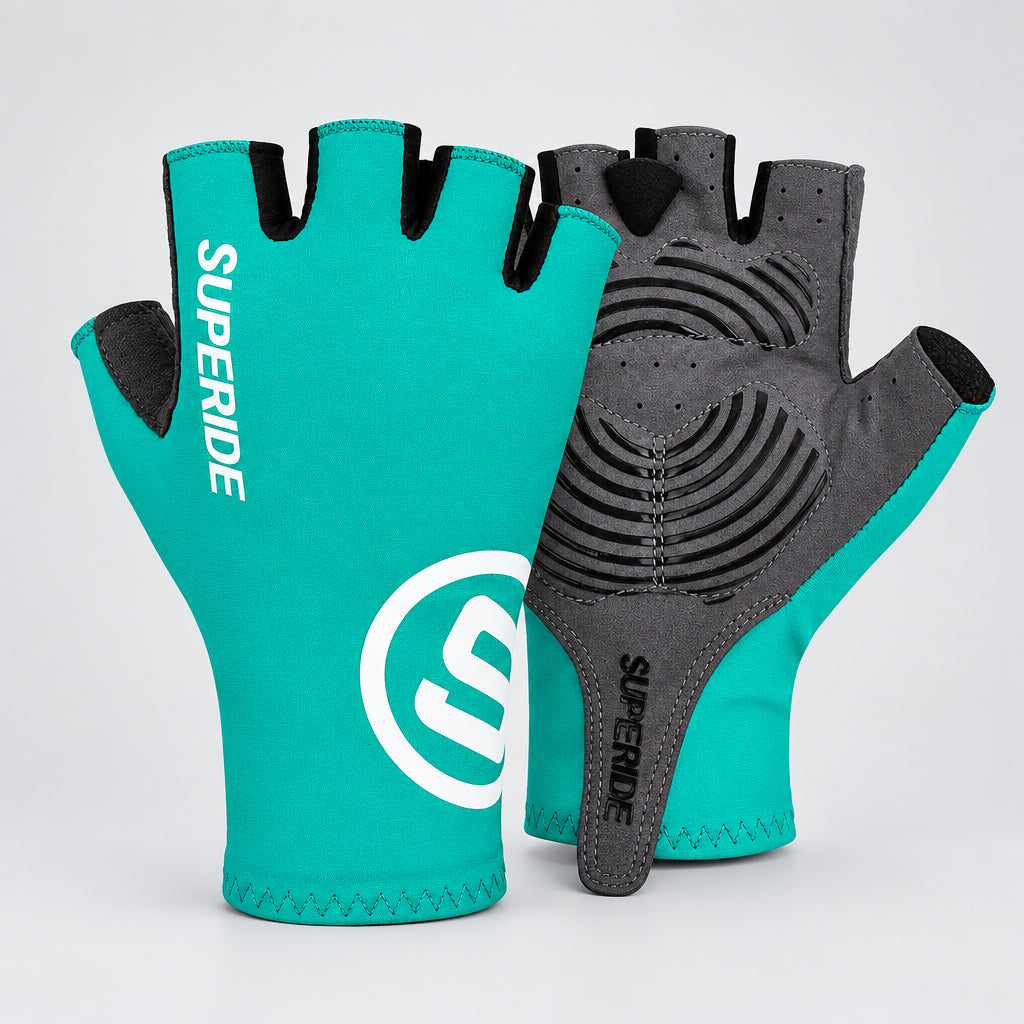 Half-Finger Cycling Gloves – Padded, Sizes S–XL