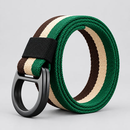 Canvas Belt – Adapt Double Buckle, Solid & Striped Styles