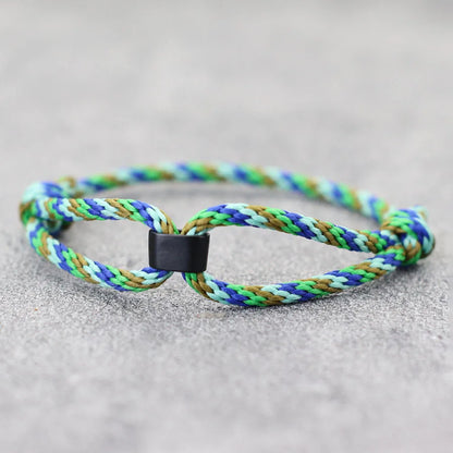 6 Colors Handmade Ethnic Rope Bracelet For Men Women Adjustable Outdoor Sports Motorcycle Accessories Homme Pulsera Cuerda Joias deideas