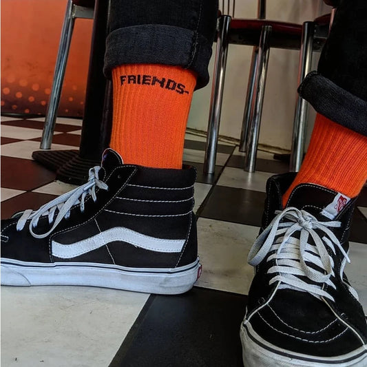 Lettering Crew Socks 3-Pack – Cotton Blend, EU 36–43