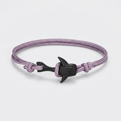 Ocean Lover Bracelet Black Whale Multilayer Rope deideas