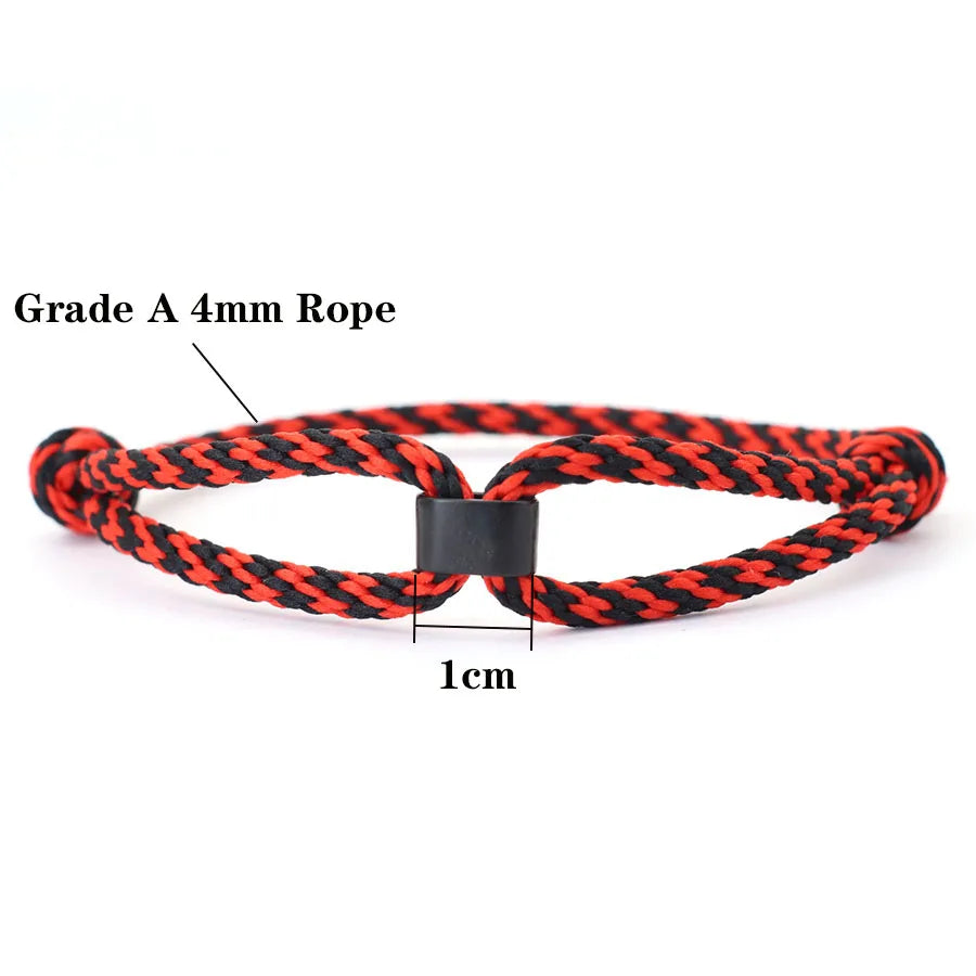 6 Colors Handmade Ethnic Rope Bracelet For Men Women Adjustable Outdoor Sports Motorcycle Accessories Homme Pulsera Cuerda Joias deideas