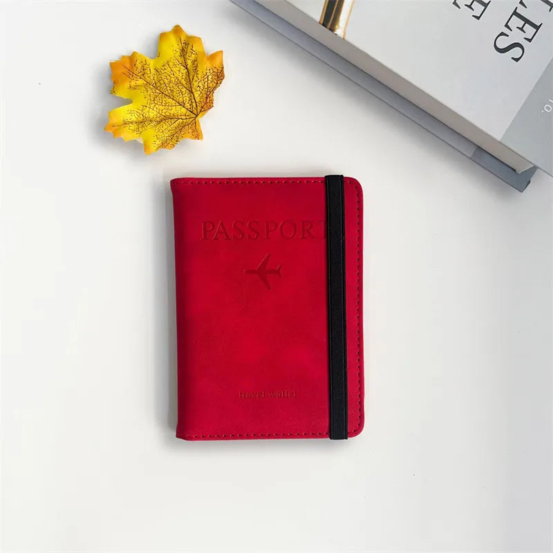 Passport Holder & Travel Wallet – PU Leather, 15 Options