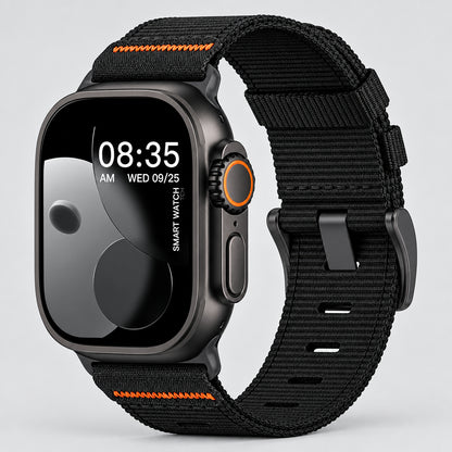 Nylon Apple Watch Band, 38–49mm Adjustable