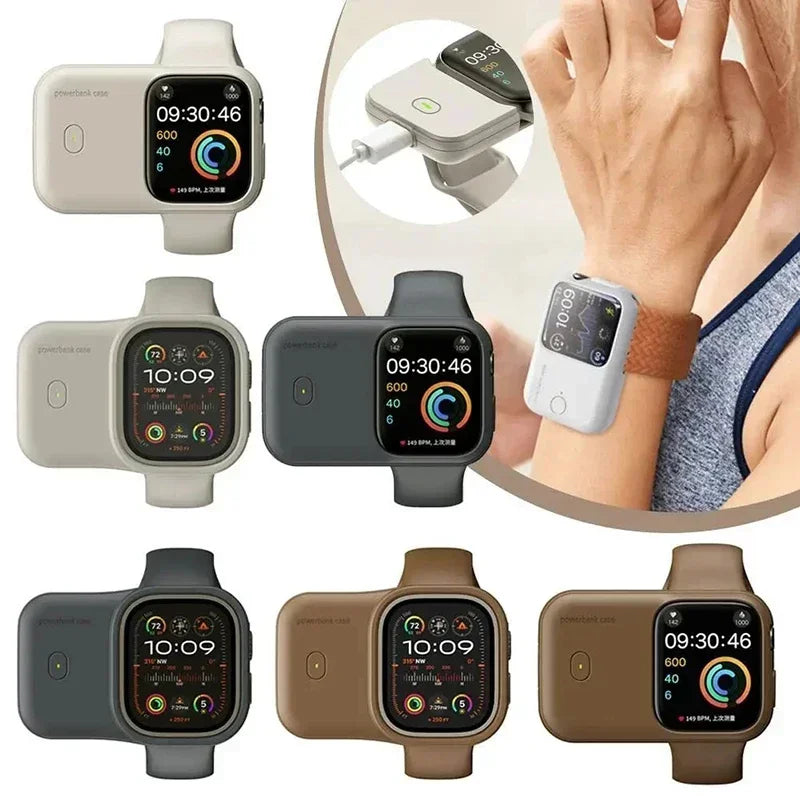 Charge — Chargeur sans fil portable + batterie externe pour Apple Watch