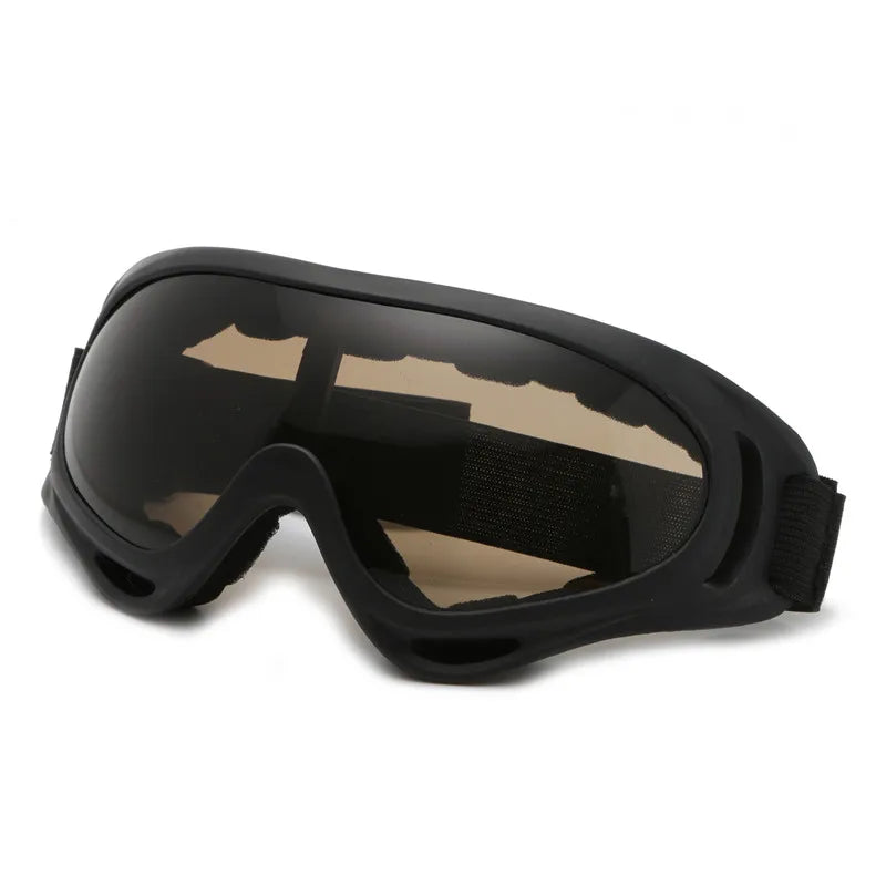 Wraparound Goggles – Foam Padding, Adjustable Strap, 6 Styles