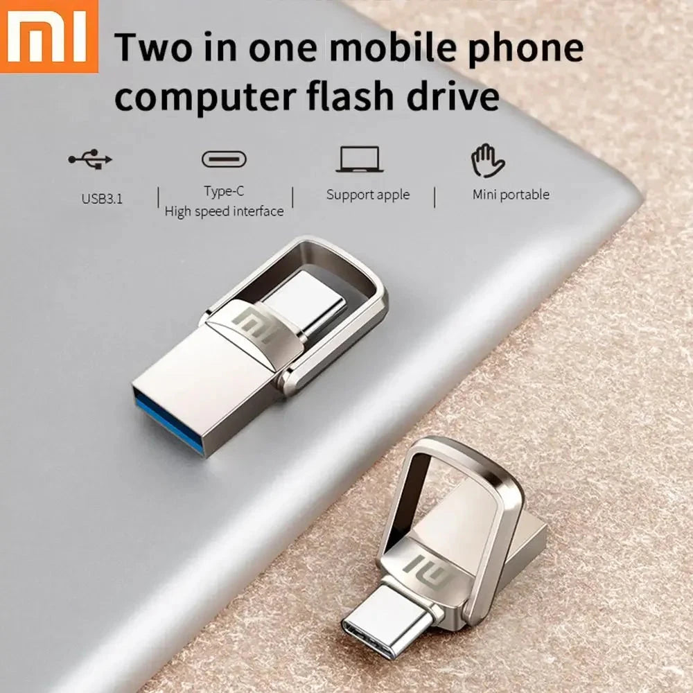 2TB USB Type-C 3.2 High-Speed Pendrive for Mobile Phones, Computers, and Drones deideas
