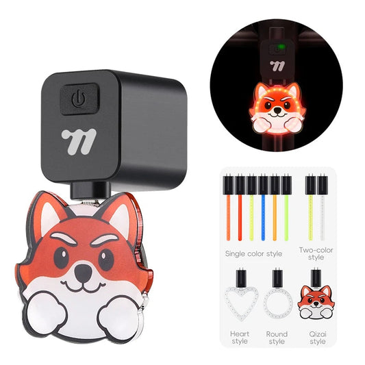 Rechargeable Bike Light – Interchangeable Shapes & Set Options