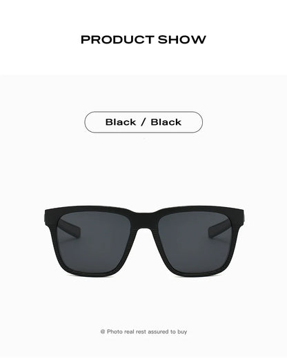Rectangular Sunglasses – Textured Temples, 6 Combinations