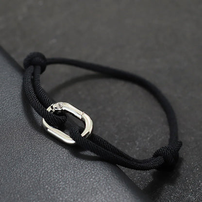 Minimalist Men Rope Bracelet Handmade Sliding Adjustable 3mm Thin String Braslet LGBT Braclet Leisure Accessories Camping Joias deideas