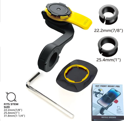 Bike Phone Mount – Twist-Lock Sets & Damper Option