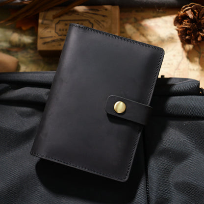 Passport Holder & Card Wallet – Snap Closure, 3 Colors