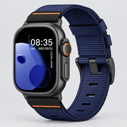 Nylon Apple Watch Band, 38–49mm Adjustable