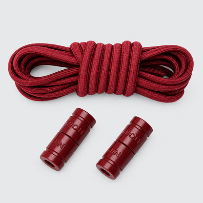 No-Tie Elastic Shoelaces with Color Buckle