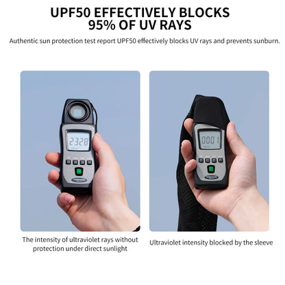 Ice Silk Arm Sleeves – UPF 50+ UV Protection, Cooling & Quick-Dry