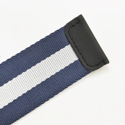 Youth Canvas Belt Dual Ring Buckle, Streetwear Style for Jeans & Cargo Pants deideas