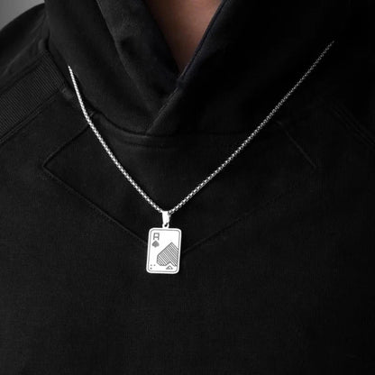AceChain Lucky Ace Pendant Necklace for You deideas