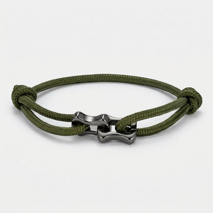 Chain Link Rope Bracelet – Adjustable, 10 Colors
