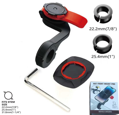 Bike Phone Mount – Twist-Lock Sets & Damper Option