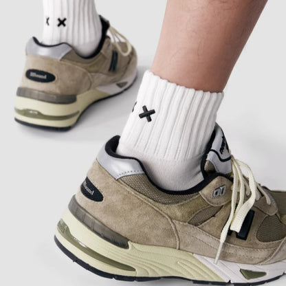 XX Embroidered Crew Socks – 4- or 5-Pair Packs