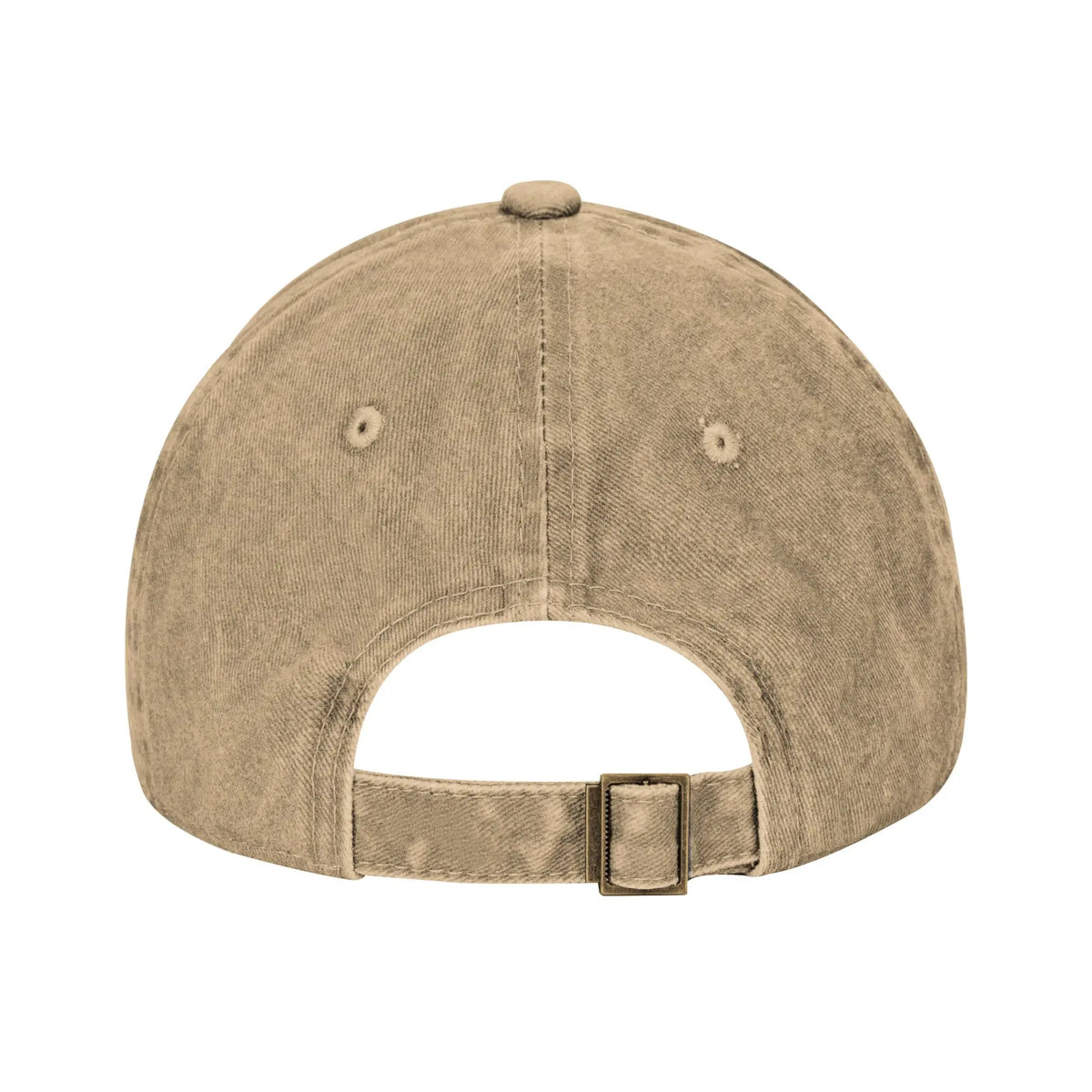 Washed Cotton Baseball Cap – Stitched-Mouth Face, 7 Colors