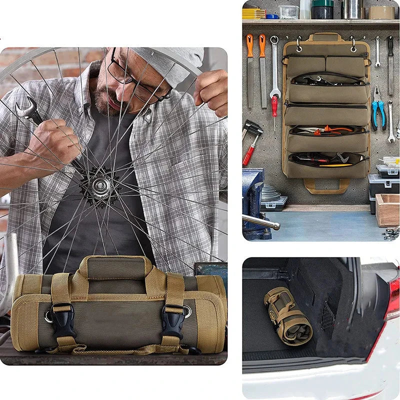 High Quality Professional Multi Pocket Hardware Tool Bag Portable Small Tool Organizer Bag deideas