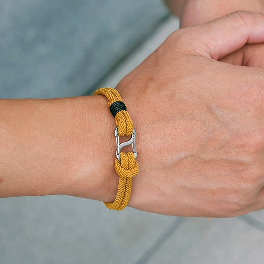 Fashion Rope Bracelet Men 6 Colors S Buckle Outdoor Survival Rescue Braslet Leisure Versatile Accessories Pulseria Hombre Joias deideas