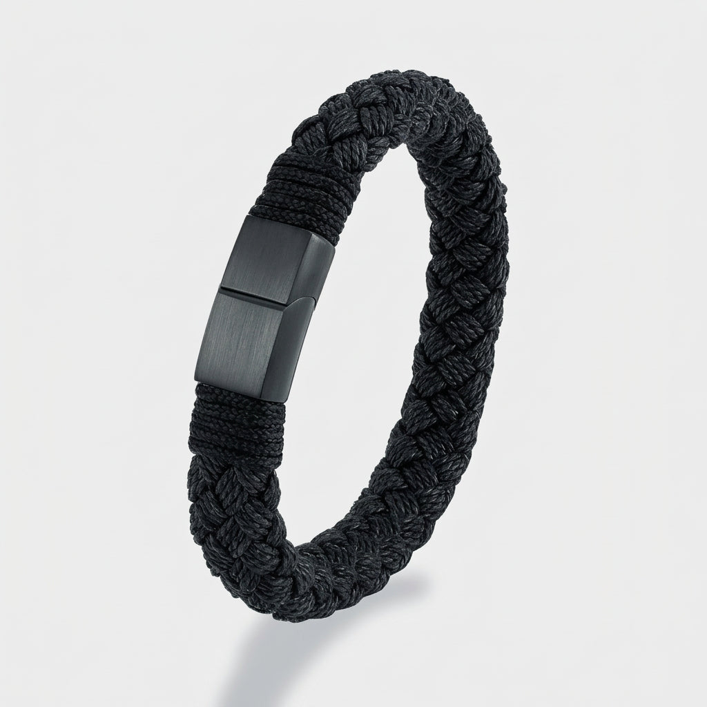Braided Rope Bracelet – Mariner’s Heritage, 3 Colors, 19–23 cm