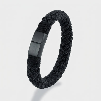 Braided Rope Bracelet – Mariner’s Heritage, 3 Colors, 19–23 cm