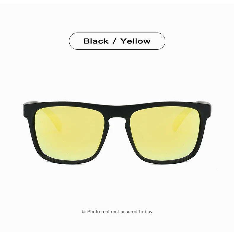 Rectangular Sunglasses – Mirrored Lenses, 10 Styles