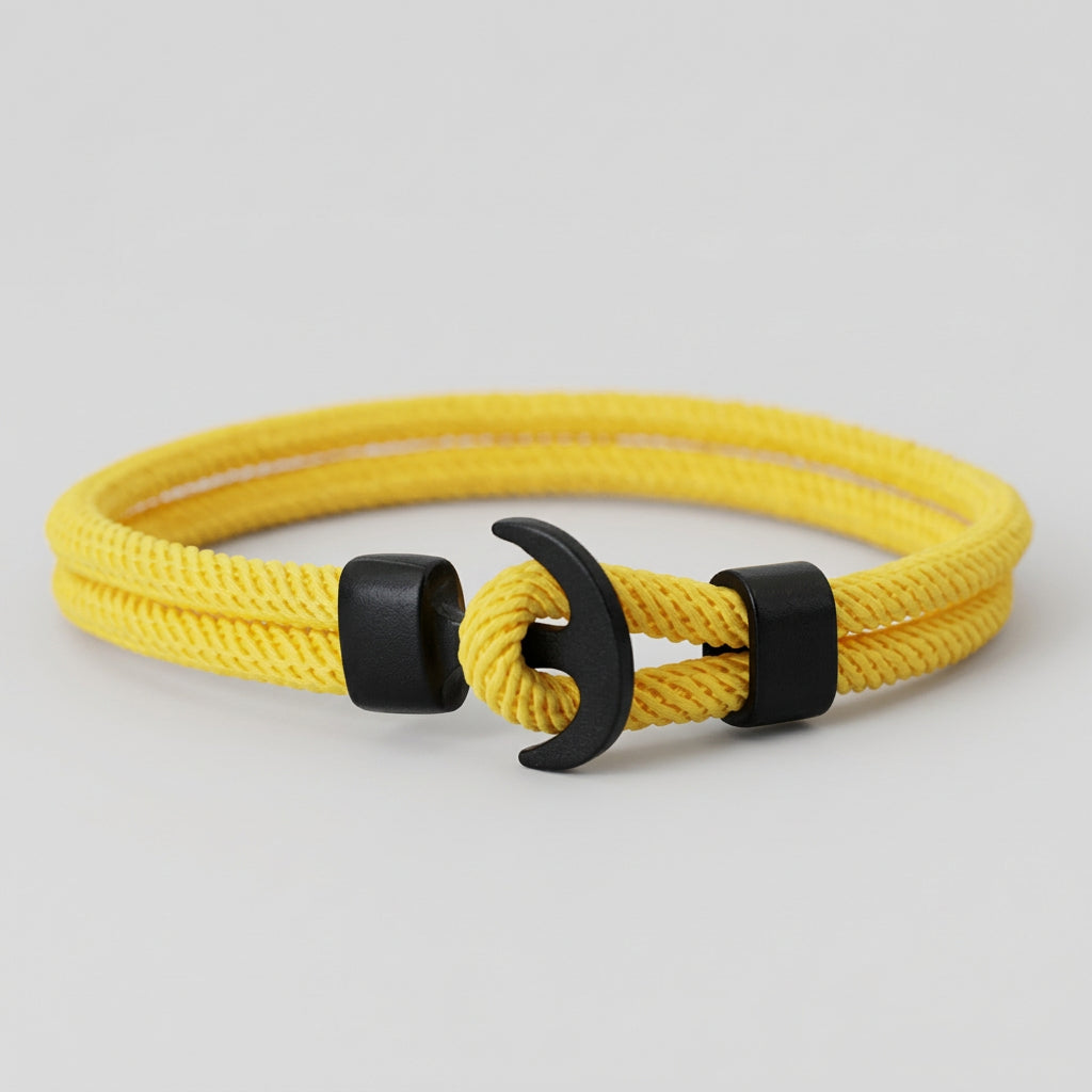 Double-Cord Rope Bracelet – Spectrum, Anchor Hook