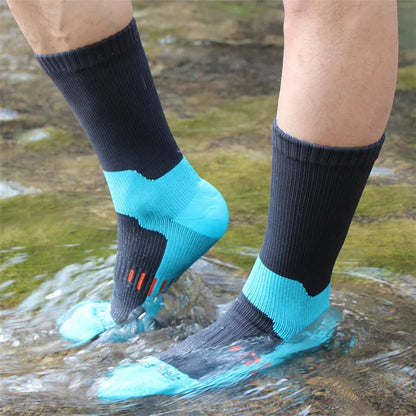 Outdoor Socks – Army Green, Sizes S–XL, EU 37–50