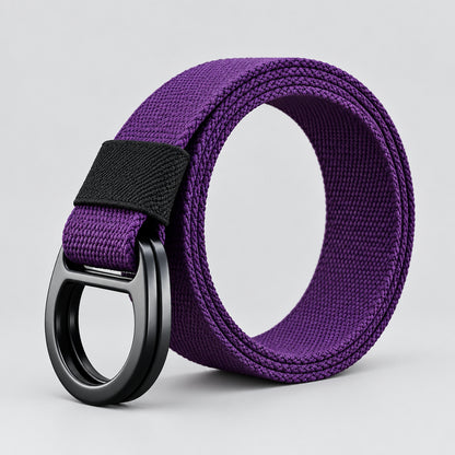 Canvas Belt – Adapt Double Buckle, Solid & Striped Styles