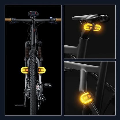 SmartBike LED Taillight Smart LED rear light with turn signal and remote control deideas