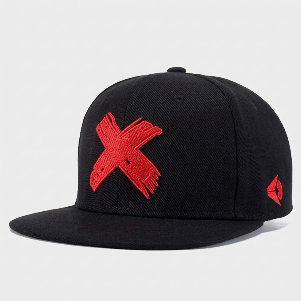 Hat Snapback Cap X Logo Casual Spring & Autumn Hip-Hop Style deideas