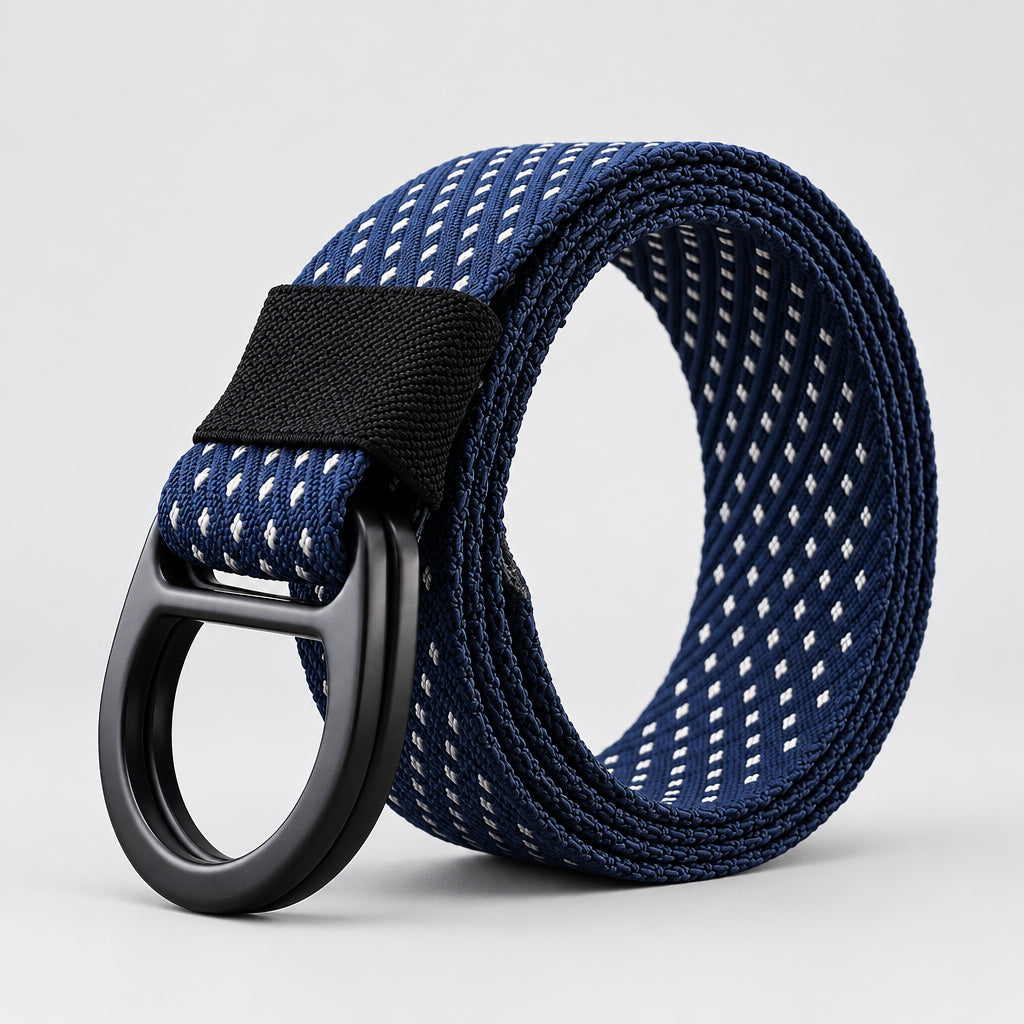 Canvas Belt – Adapt Double Buckle, Solid & Striped Styles