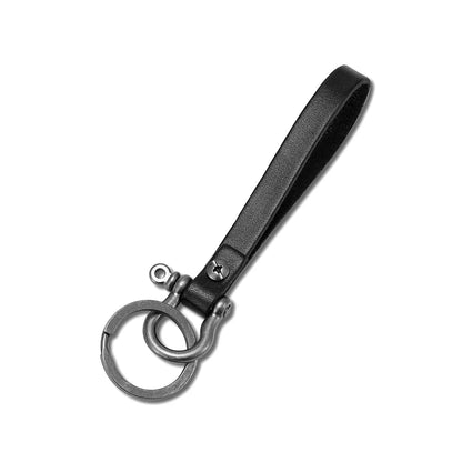 RideHook Nautical Shackle Leather Keyring deideas